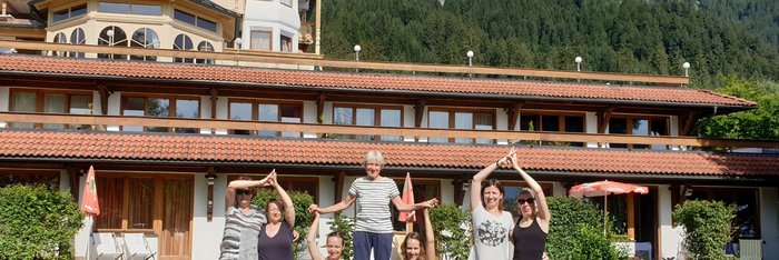 Eine wundervolle Yoga-Woche im Naturhotel Lechlife in Österreich