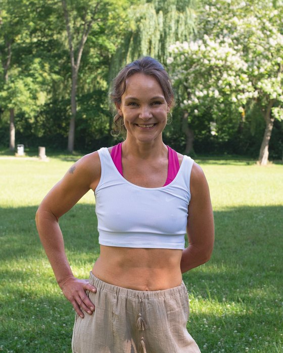 Yogalehrerin Biance Weber Yogalehrerin Biance Weber