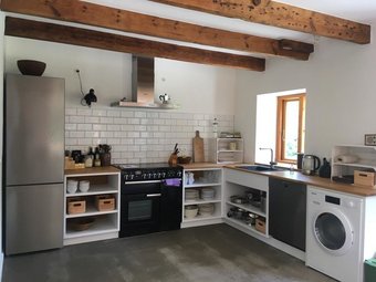 Küche im Haus am Seedeich