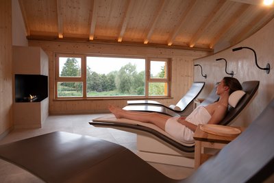 Im Ruheraum die Behandlungen nachwirken lassen