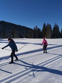 Frische Bergluft bei winterlichen Temperaturen genießen