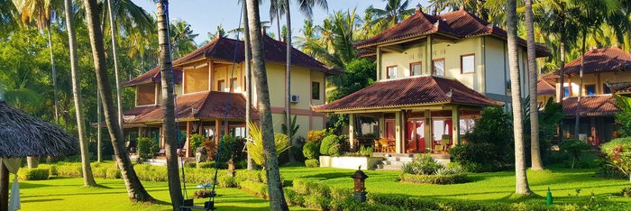 Die idyllische Anlage verfügt über individuell gestaltete, liebevoll und einfach eingerichtete Bungalows