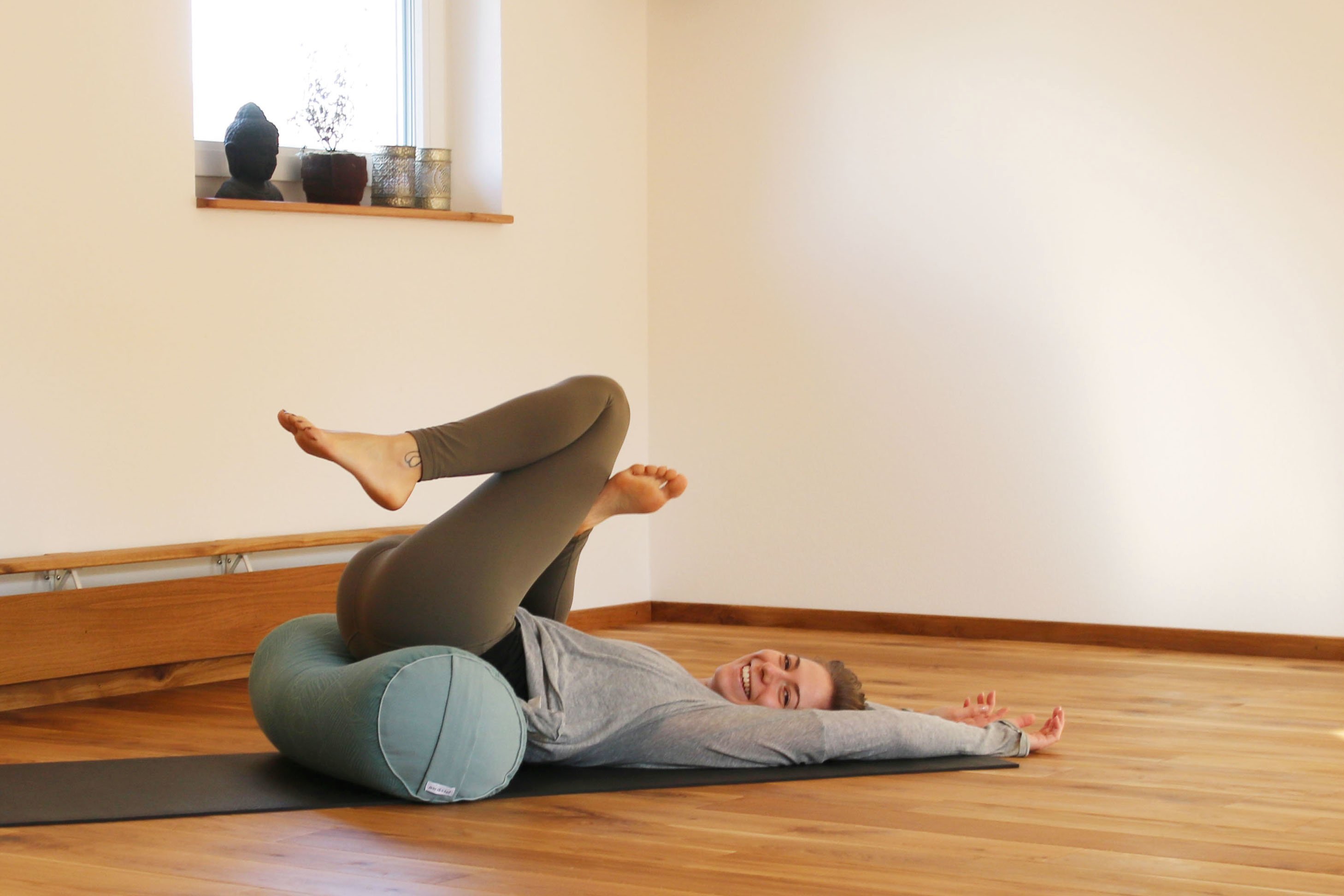 Nadeloehr - eine entspannende Asana aus dem Yin-Yoga