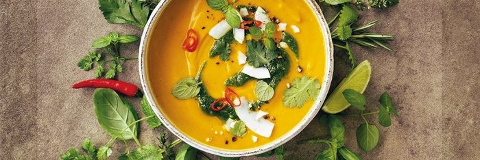 Lassen Sie sich von den leckeren ayurvedischen Gerichten von Volker Mehl inspirieren