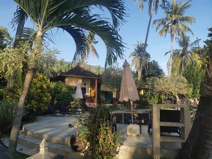 Entspannung am Pool 