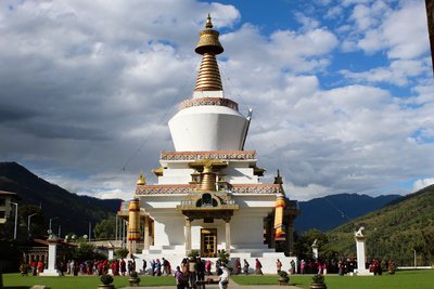 Der Memorial Chorten in Timphu, Bhutan