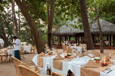 Nehmen Sie im malerischen Restaurant Platz