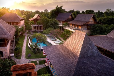 Das Sun Soku bei Sonnenuntergang