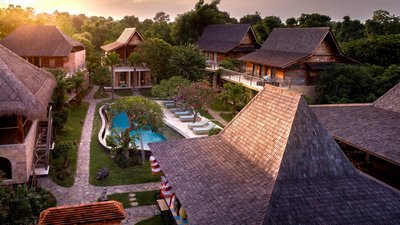 Das Sun Soku bei Sonnenuntergang