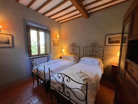 Ein Schlafzimmer in der Villa Classic