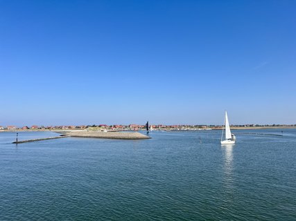 Wasser mit Segelboote