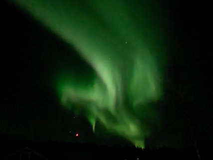 Eindrucksvolle Nordlichter in Lappland 