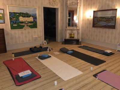 Yogaraum im Hotel Filipsborg