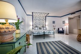 Schlafzimmer der Kategorie "villa sea view terrace"