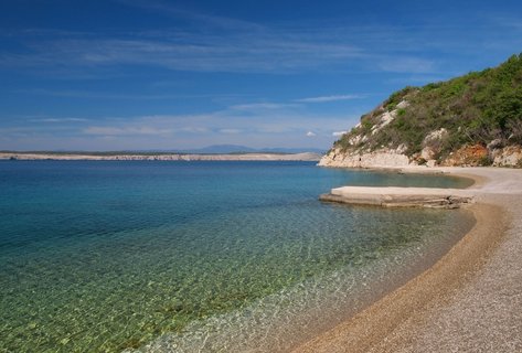 Die Küste von Crikvenica