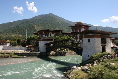 Klosterfestung Punakha Dzong in Bhutan 