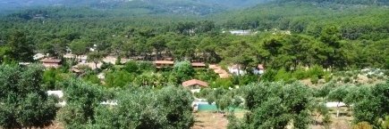 Olympos Mitos - Blick von der neuen Yogahalle