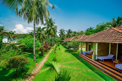 Die Cottages in der traditionellen Architektur Keralas