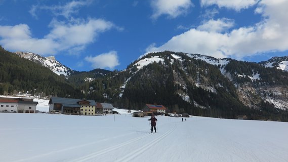 Ein unbeschreiblicher Blick in die Berge 