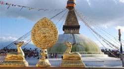 nepal-reisen-kultur-gruppenreise-kathmandu-sehenswuerdigkeiten-stupa-boudha Der berühmte Stupa in Boudhanath, in der Nähe Kathmandus