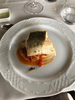 Auch leckere Fischgerichte wurden serviert.
