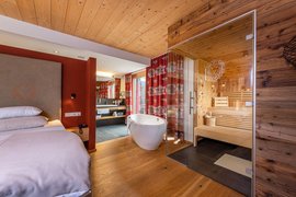 Die Sauna in der Lebe Frei Suite Superior