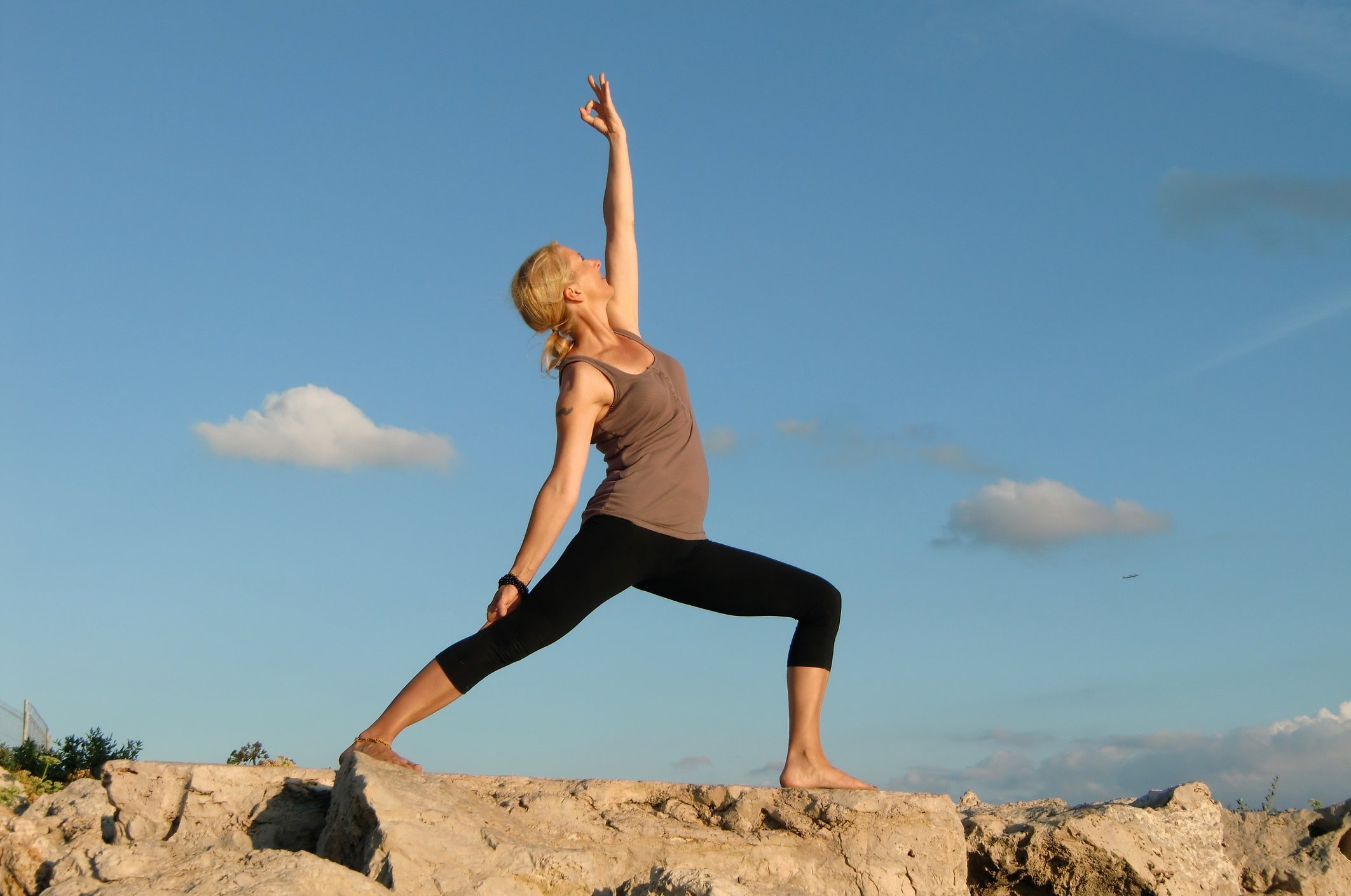 Yogalehrerin Simone Behlendorf