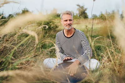 Yogalehrer Jürgen Tscheke