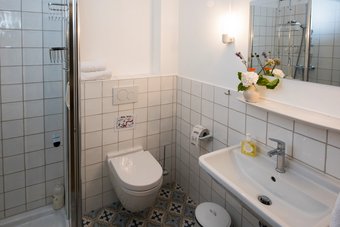 Badezimmer im Haus am Watt