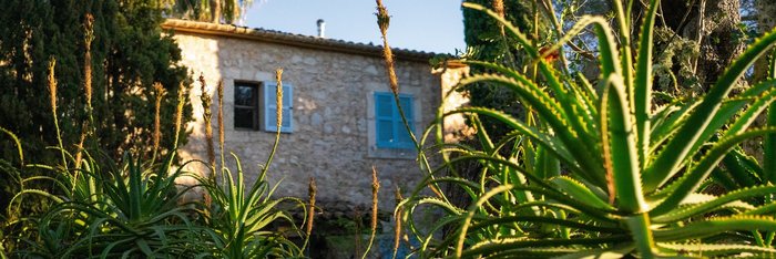 Die wunderschöne Finca im Frühling
