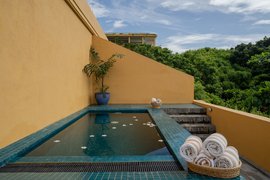 Privater Pool in der Lotus Suite