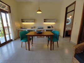 Das Apartment in der Villa Bahati verfügt über eine Kochnische