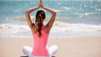 Wohltuendes Yoga am Meer