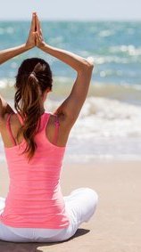 Wohltuendes Yoga am Meer