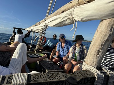 Ausflug mit dem Segelboot