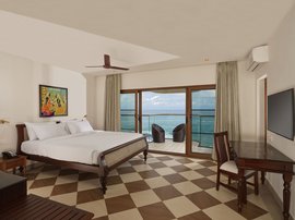 Ein traumhafter Blick aus dem Hotelzimmer