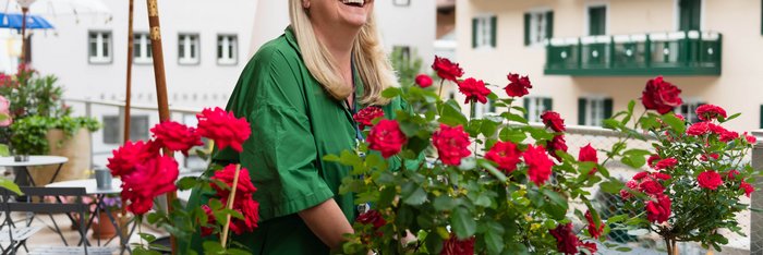 Gastgeberin Eva Eder