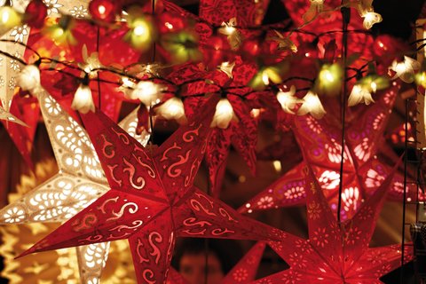Auf dem Weihnachtsmarkt