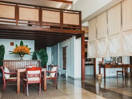 Sitzecke in der Frangipani Suite