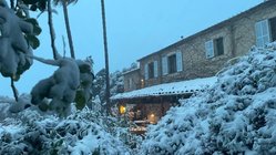 yoga-urlaub-spanien-mallorca-finca-son-mola-vell-schnee Die verschneite Finca Son Mola Vell
