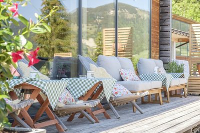 Auf der Terrasse des Hotel Ifenblick entspannen