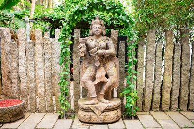 Schöne indische Details und lokales Kunsthandwerk