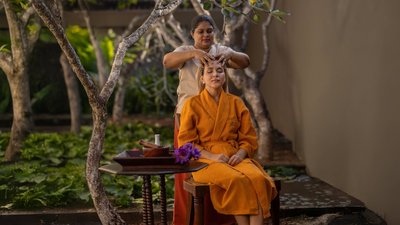 Wohltuende Kopfmassagen