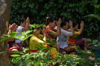 Tempelgeburtstag im Bali Mandala