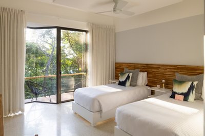 Das Twin Zimmer im Hotel NYA
