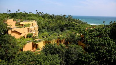 Blick auf das Barberyn Beach Resort