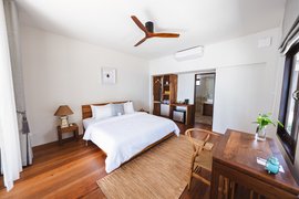 Das Beachfront Private Zimmer im Samahita Retreat