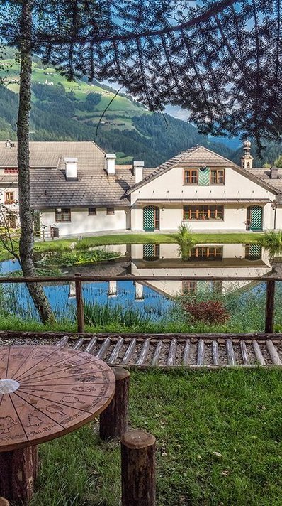 Blich auf das Hotel Gasthof Saalerwirt in Südtirol