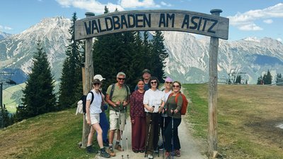 Gemeinsam auf Wanderung