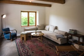 Wohnzimmer im Haus am Seedeich